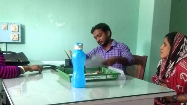 Wife panchayat chief, husband handling office, controversy surrounding video on social media