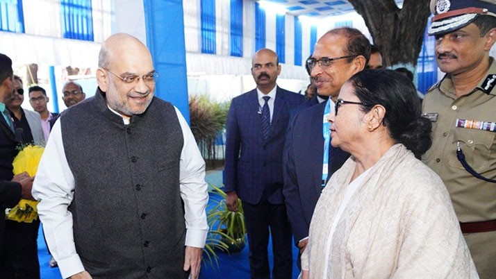 Amit-Mamata private meeting on the 14th floor of Navanna, excused by Suvendu