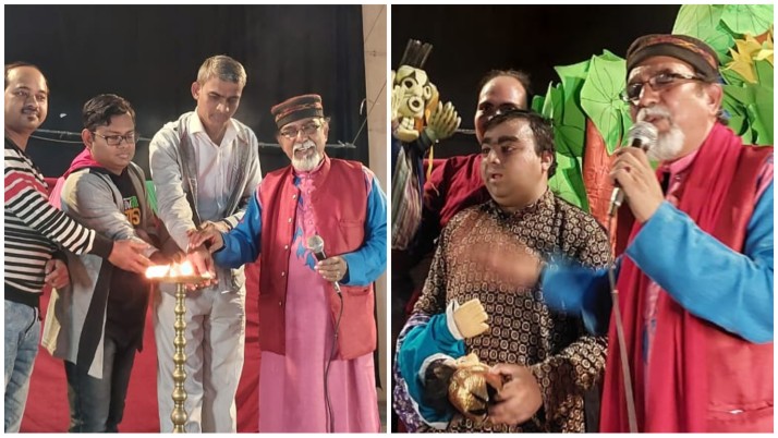 Dhumketu puppet theatre festival