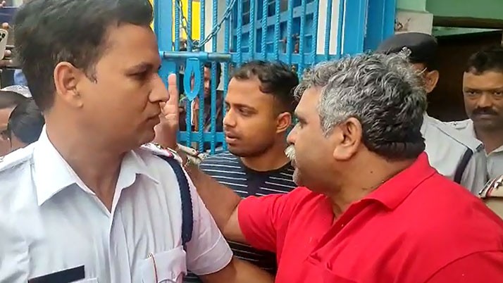 Jitendra Tewari's 8-day police custody, massive protest in Asansol court premises