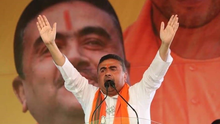 When will the panchayat polls be announced, said suvendu adhikari bjp