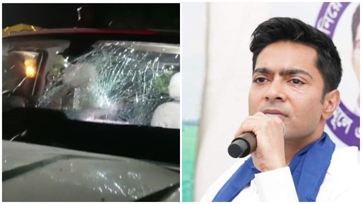 Attack on Abhishek's convoy, Minister's car vandalized, denial of Kurmi society
