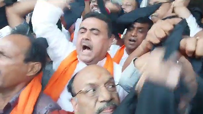 High hipe Bidhansabha! This time, Mamata Banetjee Suvendu Adhikari in a war of words