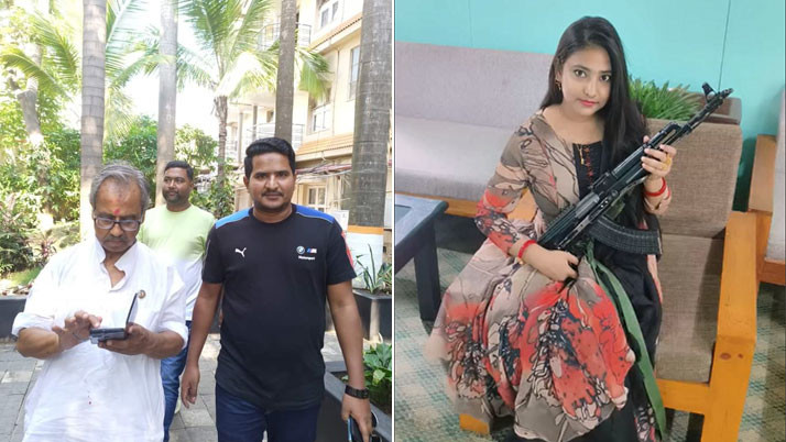 Video reel of 'sophisticated firearm' in wife's hands goes viral, former Trinamool leader in action