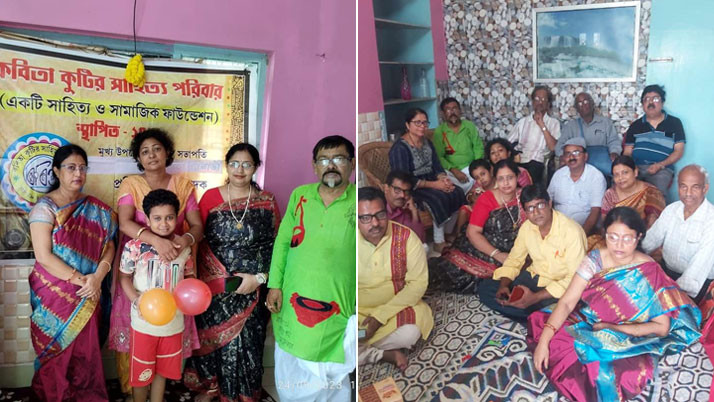 Weekend Sunday literature is flourishing in Bardhaman