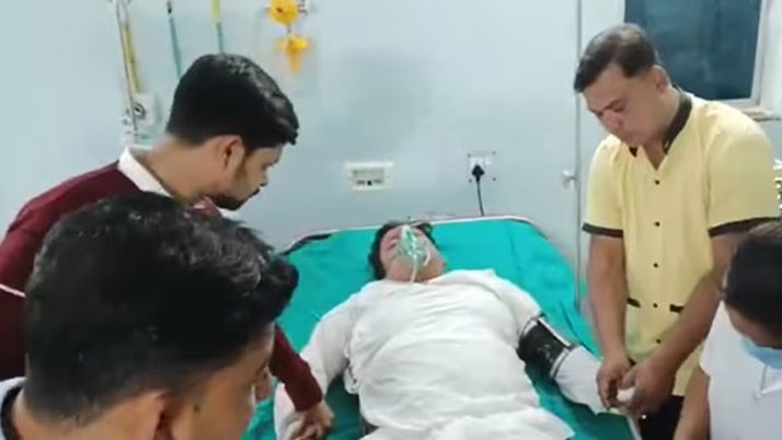 In the middle of the night in Basirhat, Dhundhumar, Bengal BJP president Sukanth in the hospital, Trinamool's sarcasm