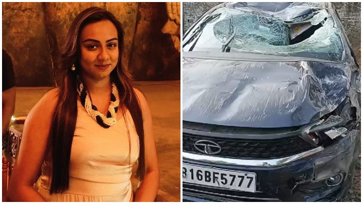 The young woman died in an accident in the car chase of drunken youths