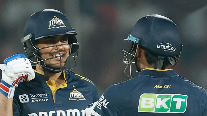Delhi witnessed a batting flourish from a pair of young Turks in response to Rahul