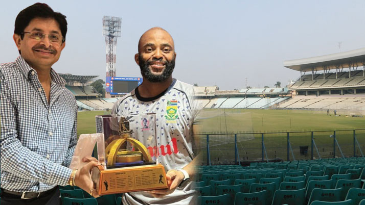India to face world champions at Eden in November! CAB president behind the scenes