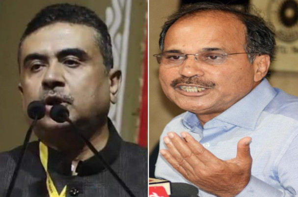 Adhir Ranjan chowdhury suvendu adhikari bjp
