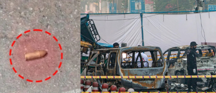 delhi blast 9mm cartridges used by Army found