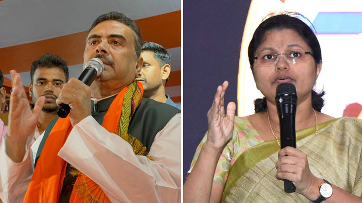 Opposition leader Shuvendu Adhikari warns Benazir Bhutto against Burdwan District Magistrate