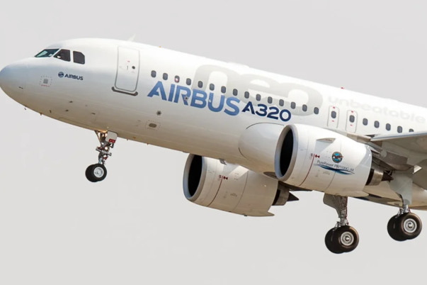 Airbus A320 stoped for technical problem