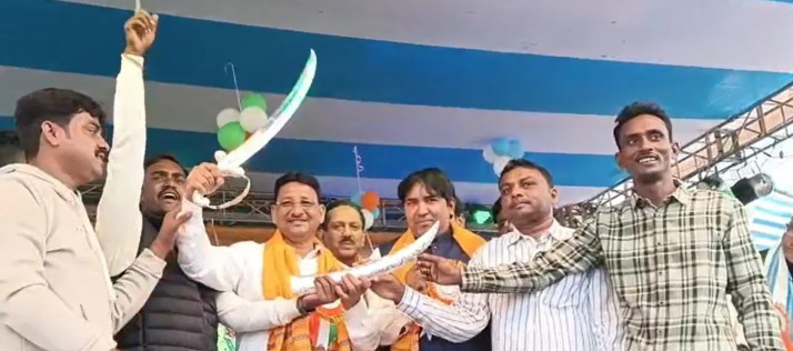 tmc-milanmela-kajal-sheikh-silver-sword-controversy