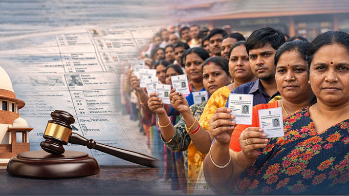 Voter List Revision: 1.8 Million Excluded! 4 Million Cases Resolved, 2 Million Names Still in Limbo.