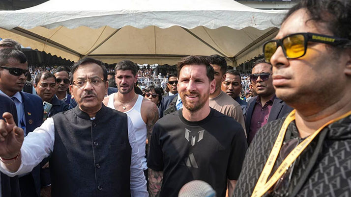Big twist in Messi-organization controversy, FIR against Arup Biswas; Entrepreneur Shatdru Dutta claims 'Truth wins'