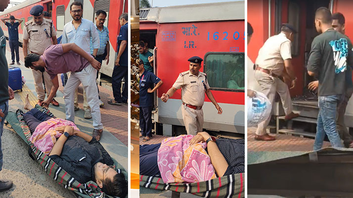 Indian Railways Stands by Ailing Passenger; Family Touched by Humane Initiative