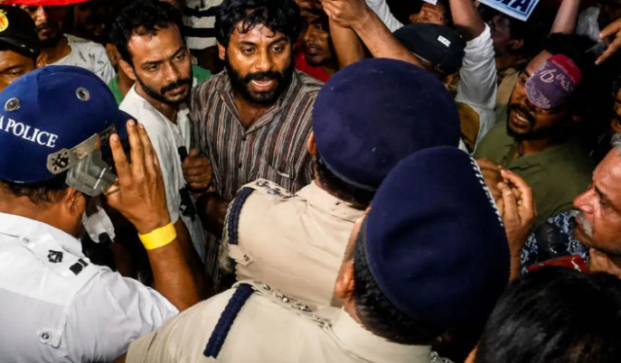 jadavpur-station-eviction-drive-sujan-chakraborty-injured-srijan-bhattacharya-arrested