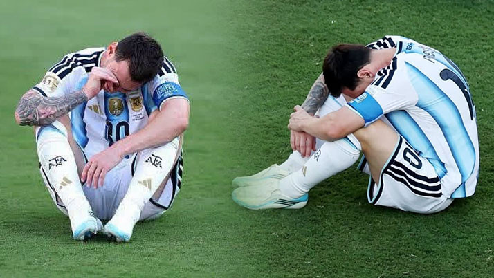 The protagonist of a monumental football saga stands stunned! Does this signal a tearful farewell that drenches the pitch?