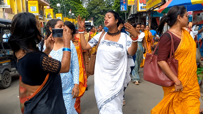 'Rohingyas are taking away our livelihoods,' alleged the third-gender community