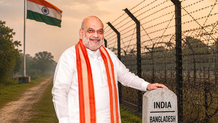 Focus on border security: Amit Shah visits Bengal again; administration gears up for a major meeting in Siliguri.