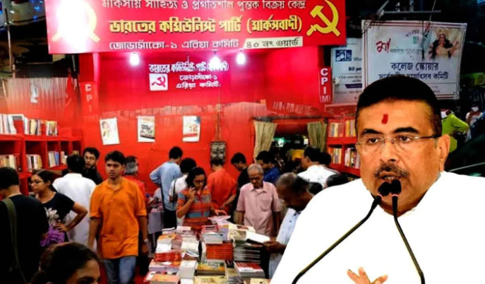 bengal-durga-puja-left-book-stall-controversy