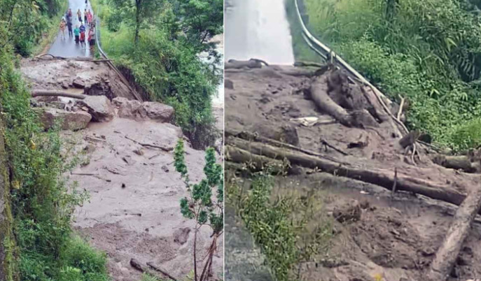 sikkim-landslide-rimbi-yuksom-road