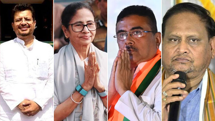 Left-Congress announce candidates for Nandigram and Rejinagar—who is contesting where? BJP and Trinamool yet to name their candidates.