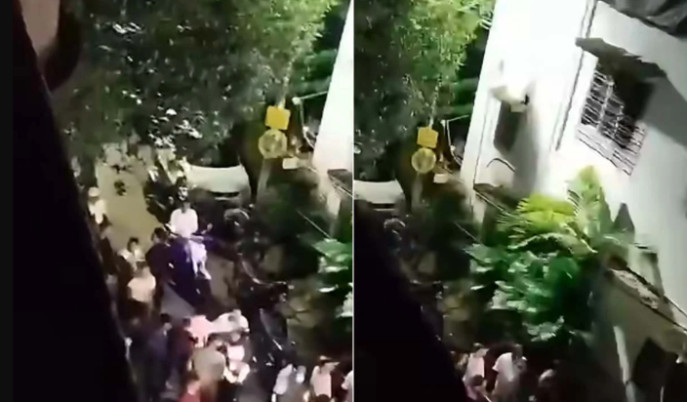 jadavpur-malay-majumdar-seema-ghosh-house-attack-tmc-party-office-vandalism