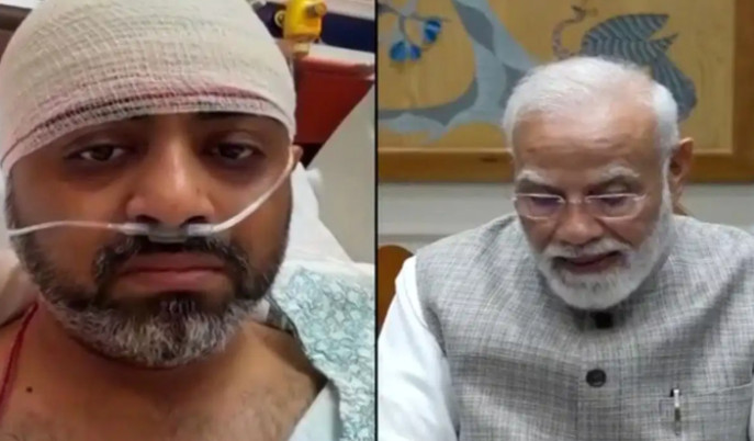 pm-modi-speaks-to-flydubai-pilot-smit-machchhar-in-hospital