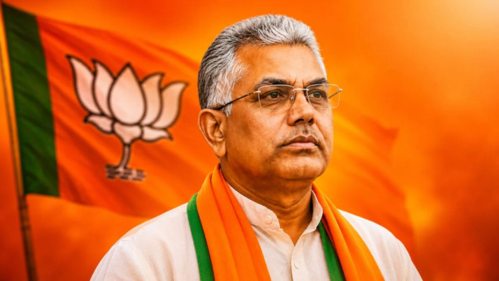 cjp-protest-delhi-dilip-ghosh-foreign-funding-allegation