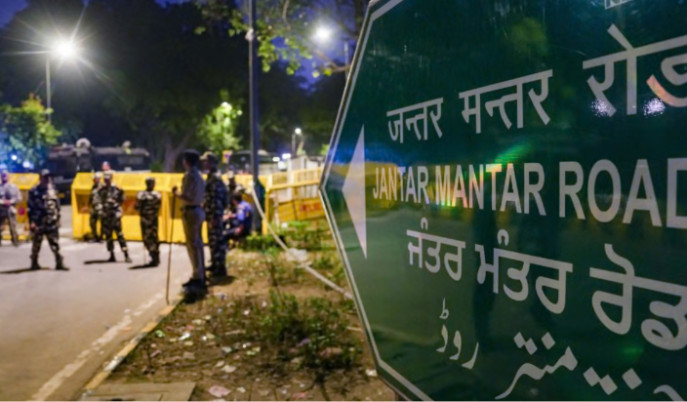 delhi-police-jantar-mantar-protest-order-change