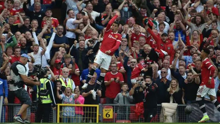 Cristiano Ronaldo in the second innings in Man U