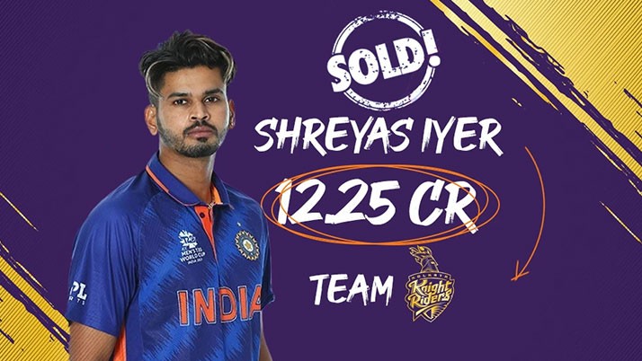 Shreyas Iyer new captain of KKR