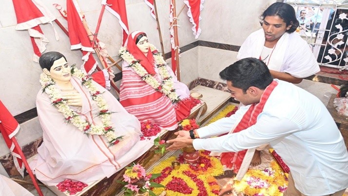 The heated situation revolves around Abhishek Banerjee's visit to Thakurnagar