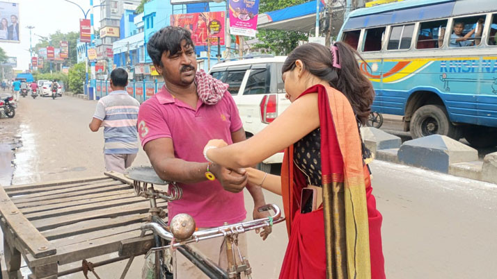 Gloriously celebrated Raksha Bandhan by Bengal Press Club at bardhaman